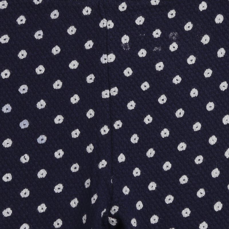 Girls Blue Printed Leggings image number 2